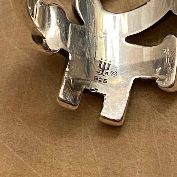 James Avery key to my heart sterling silver ring - Picture 3 of 9